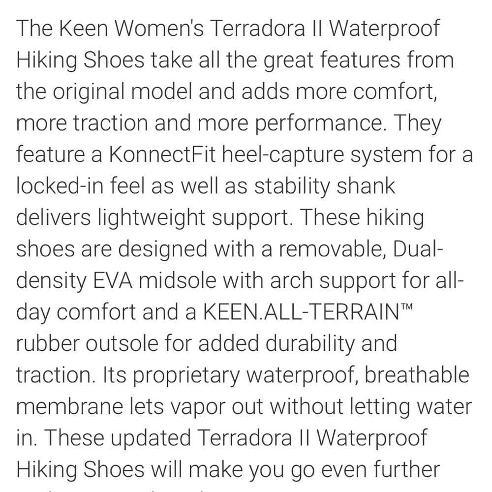 Women’s Keen Terradora Waterproof Hiking Shoes - Image 5